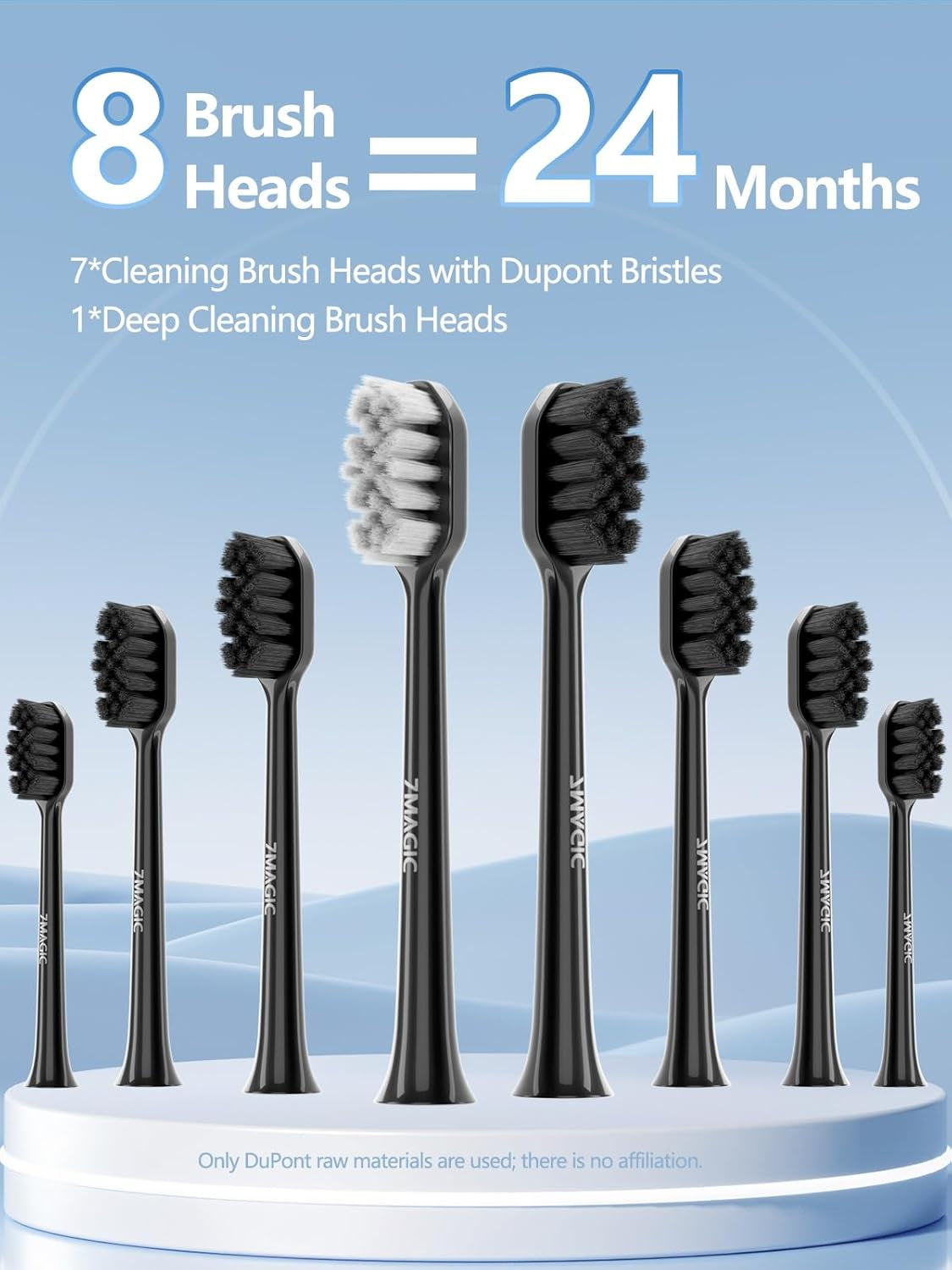 Ultimate Sonic Electric Toothbrush - 180-Day Battery Life, 42,000 VPM, 8 Brush Heads, 5 Modes, Perfect for Adults & Kids, Sensitive Teeth & Braces Care, Smart Timer, IPX7 Waterproof, USB-C Charging
